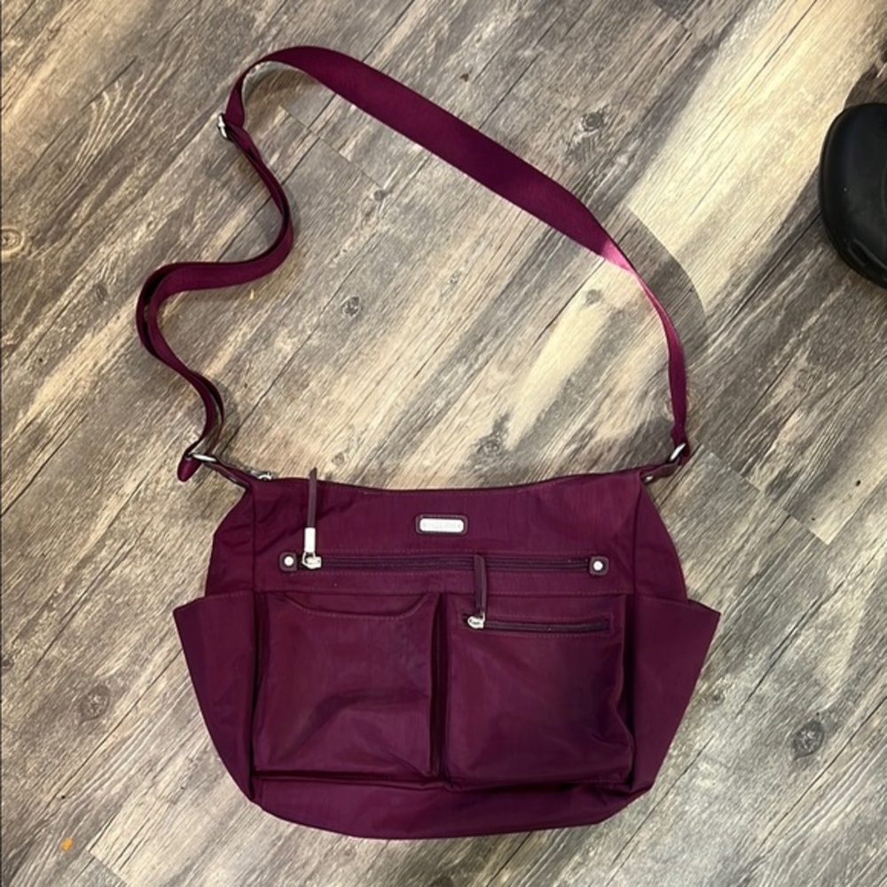 Baggallini Plum Crossbody Bag
